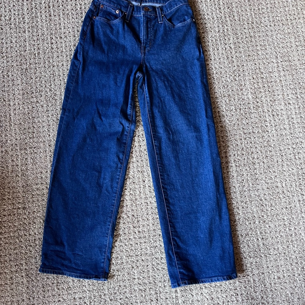 Madewell perfect vintage straight leg jeans 25P